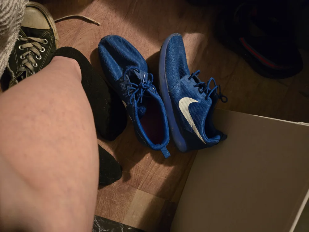 Nike Roshe Run Blue Sneakers image indicator(2)