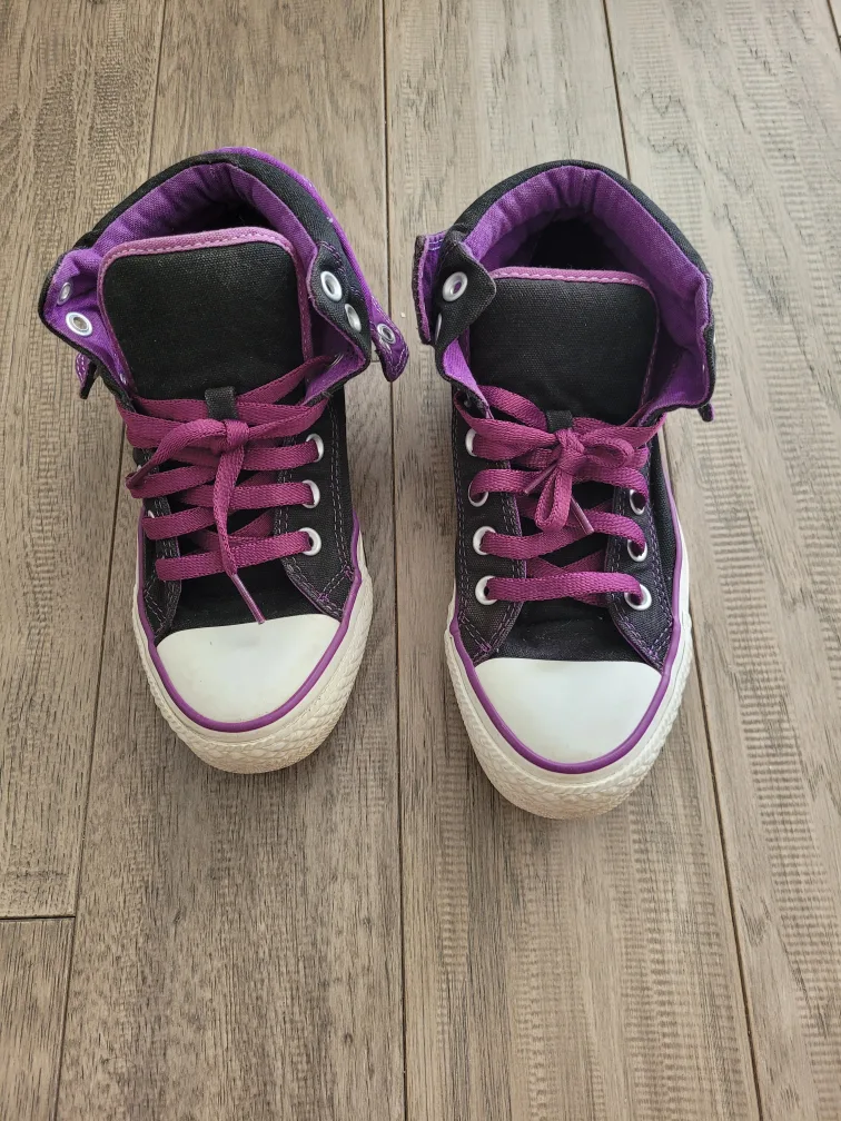 Kids Converse High-Top Sneakers thumbnail