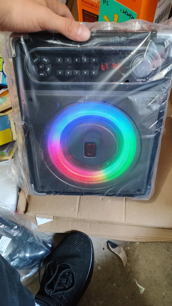 Powerful Speaker with Wireless Microphones image indicator(9)