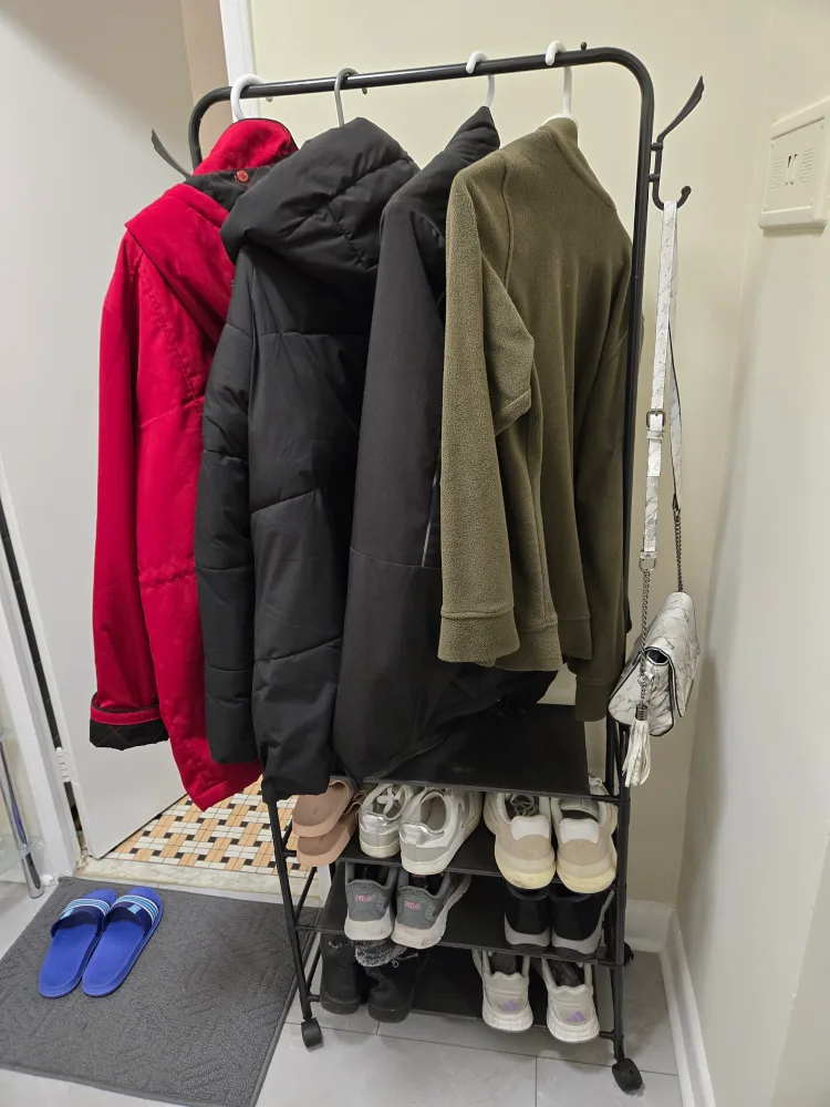 Coat Rack with Shelves thumbnail