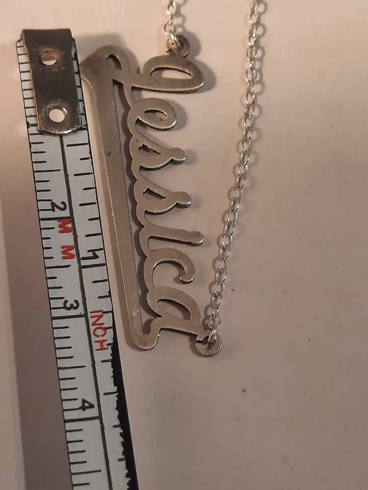 Jessica Name Necklace 925 silver image indicator(7)