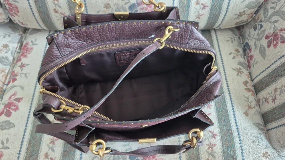 Coach Dreamer 36 Leather Satchel image indicator(2)