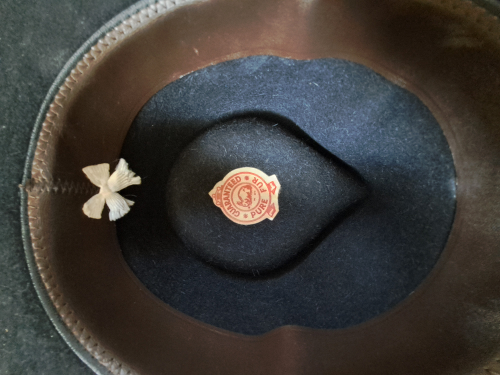 Australian fur Black Cowboy Hat - photo 2