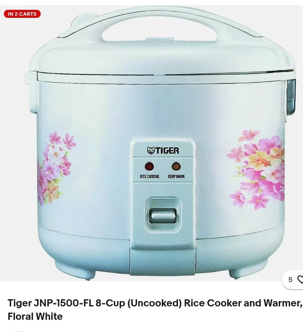 Tiger Electronic Rice Cooker/Warmer 8 Cup image indicator(3)