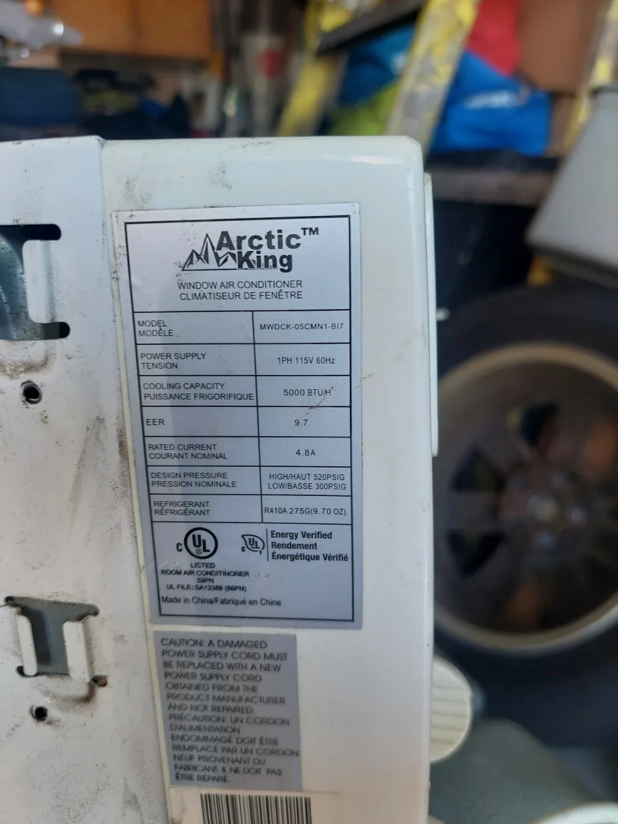 Arctic King Window Air Conditioner image indicator(2)