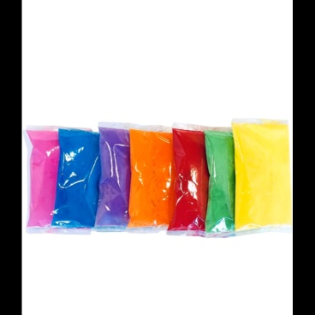 7pkg party Powder Colours non toxic