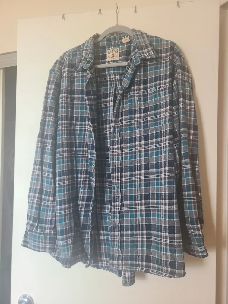 Field Gear Flannel Shirt, Blue Plaid #freestyle thumbnail