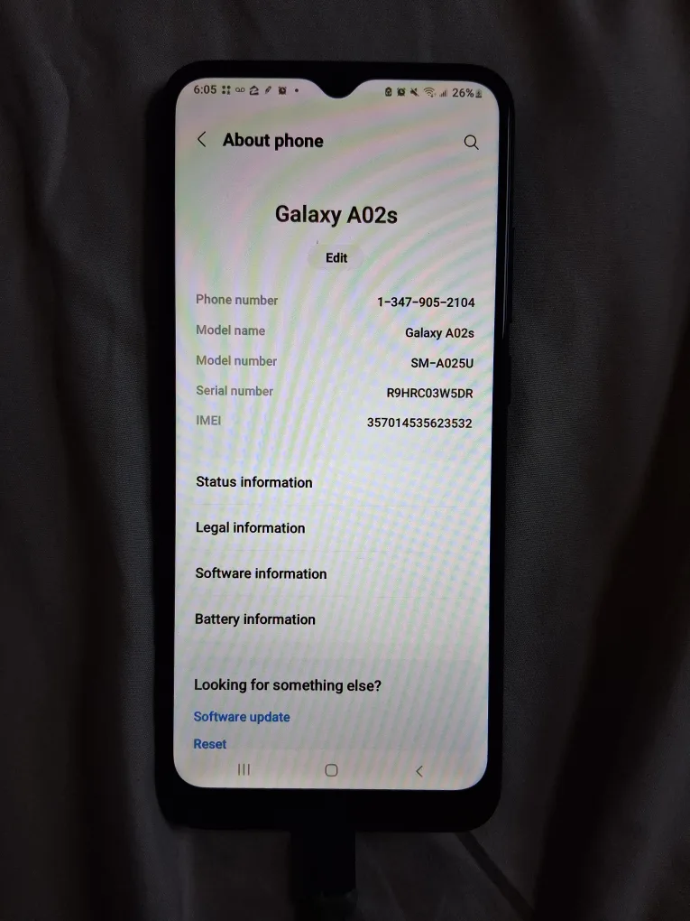 Samsung Galaxy A02s Smartphone image indicator(4)