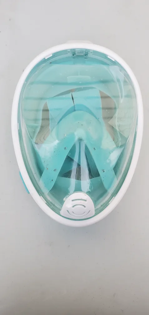 #freecycle Childrens Full Face Snorkel Mask - Mint Green thumbnail