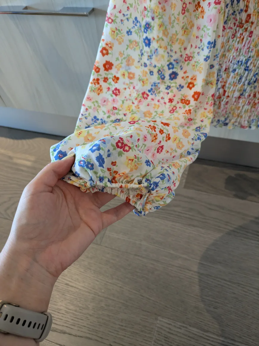 ASOS Floral Long Sleeve Top image indicator(3)