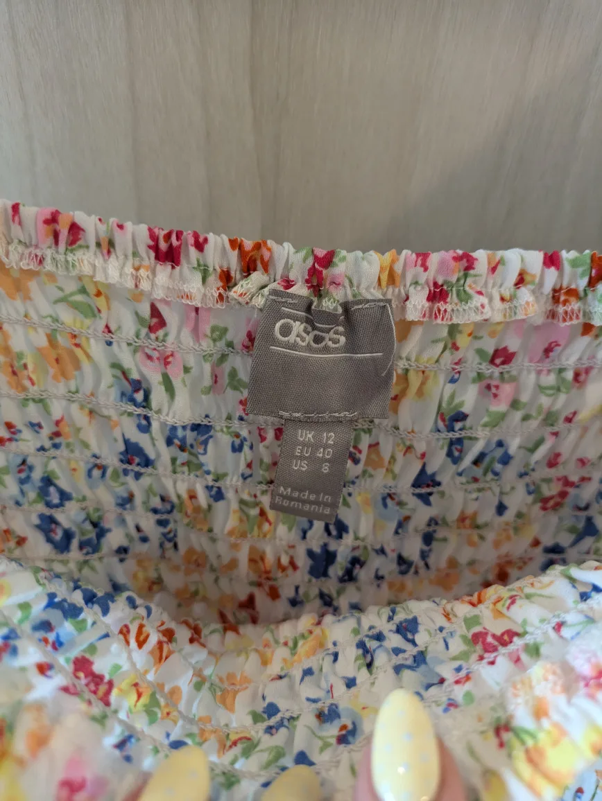 ASOS Floral Long Sleeve Top image indicator(4)