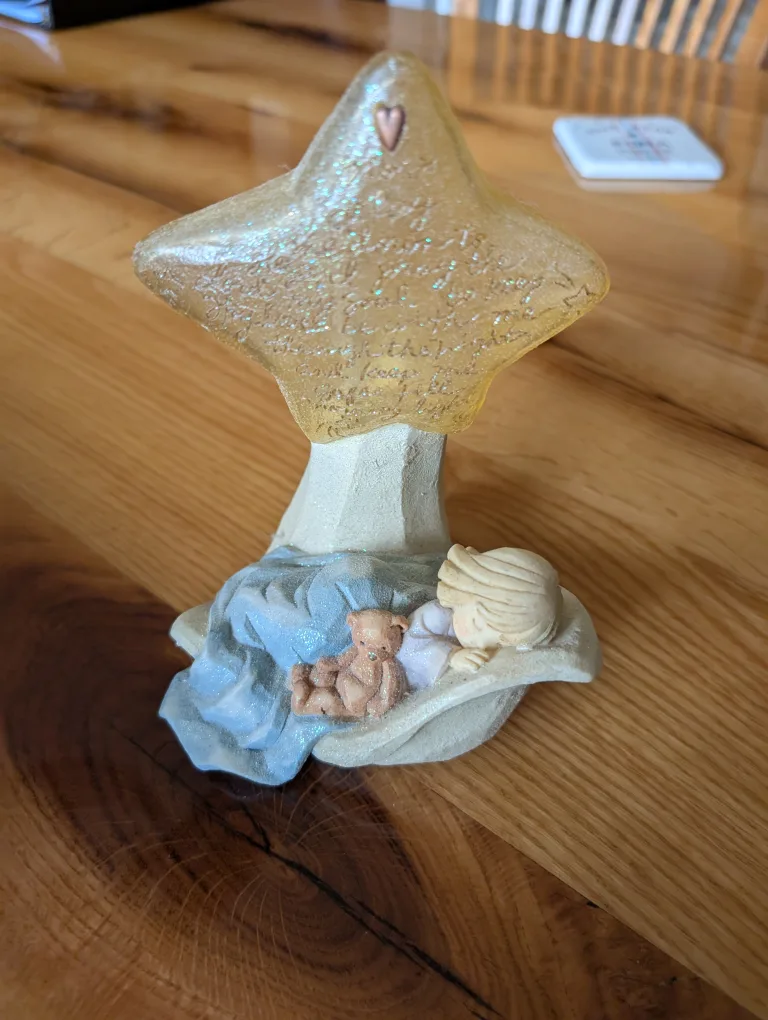 Sleeping Baby with Star Nightlight thumbnail