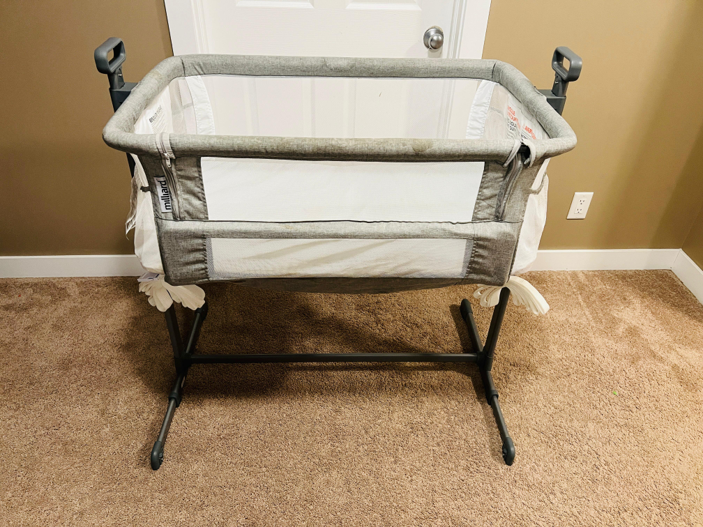 3-in-1 Baby Bassinet / Bedside crib millard Side Sleeper - photo 4