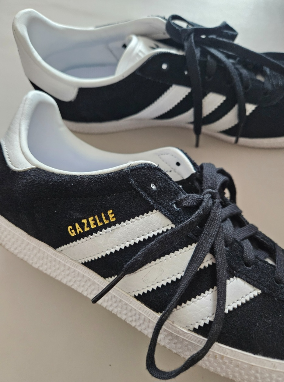 Adidas Gazelle Sneakers - Black & White - photo 2