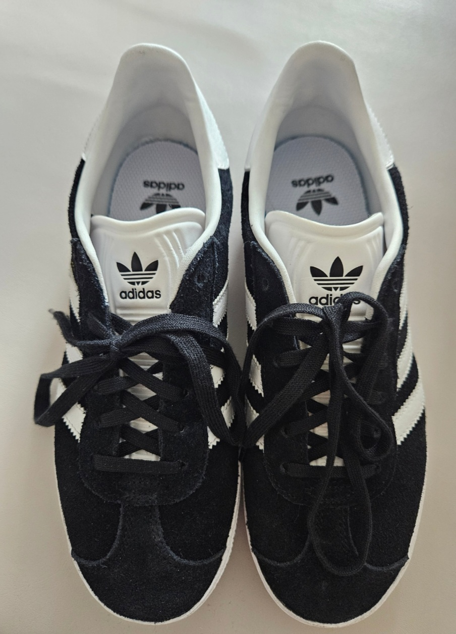Adidas Gazelle Sneakers - Black & White - photo 4