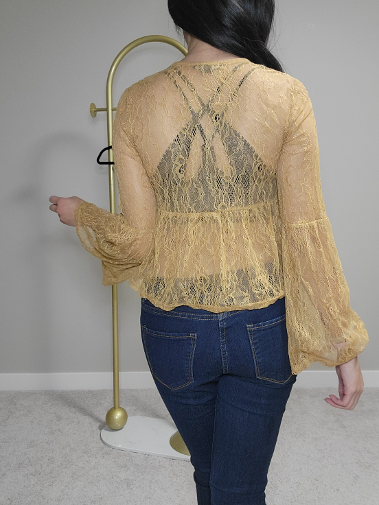 Forever 21 Lace Long Sleeve Top - photo 3