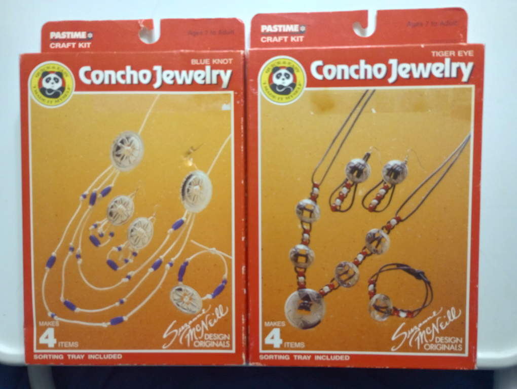 2 Suzanne McNeill Concho Jewelry Craft Kits