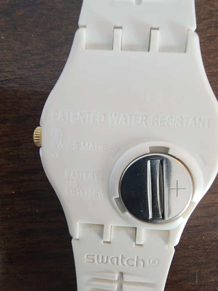 Swatch Swiss White Watch image indicator(3)