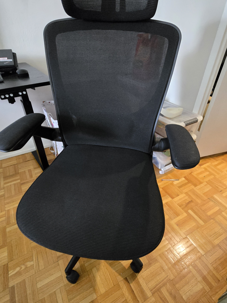 Black Ergonomic Office Chair - photo 2