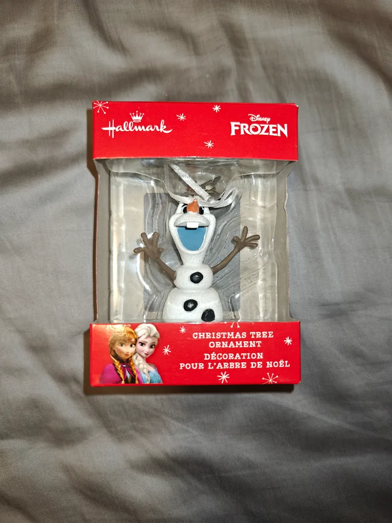 Hallmark Disney Frozen Olaf Christmas Ornament thumbnail