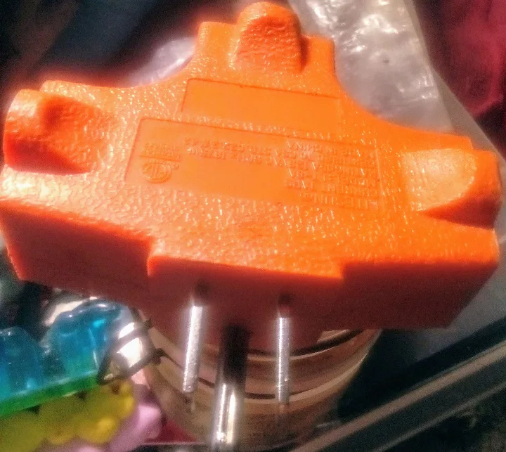 Orange 3-Outlet Adapter thumbnail