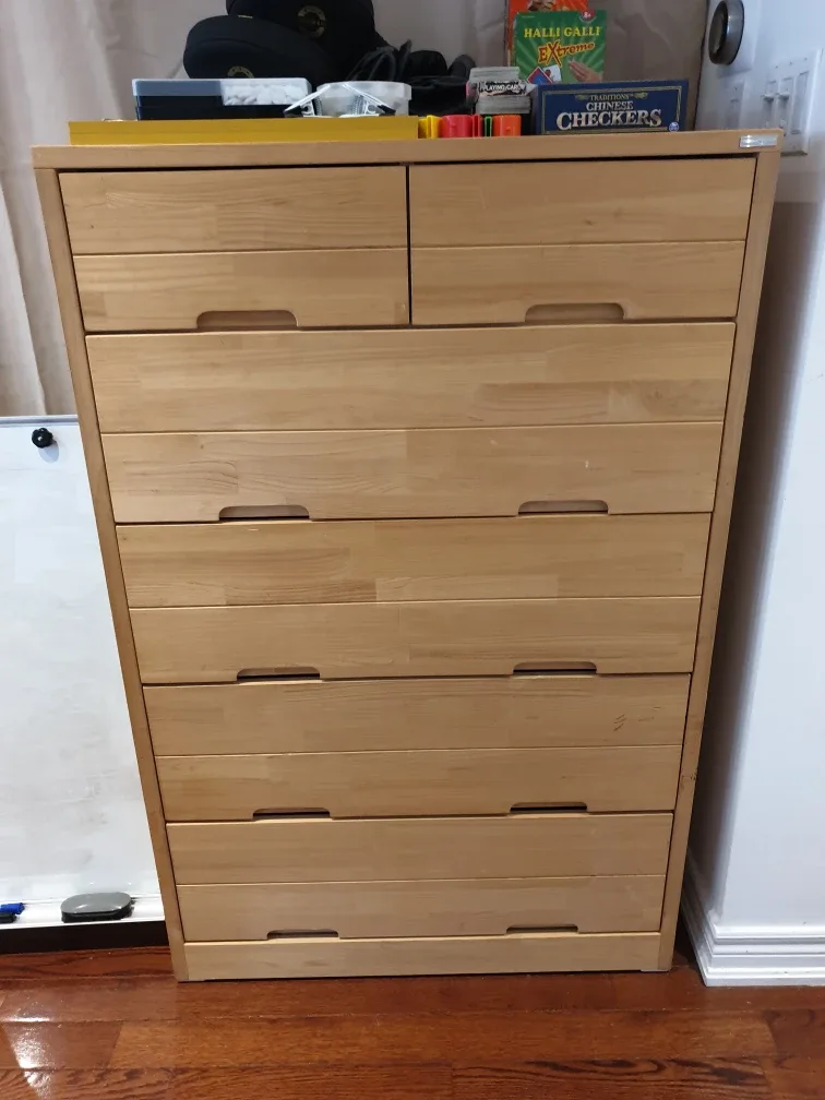Wooden Dresser With Drawers thumbnail