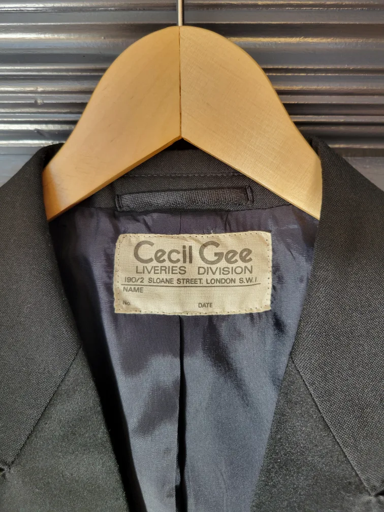 Vintage Cecil Gee 90's Tuxedo Jacket Blazer Mens 36"/38" image indicator(5)