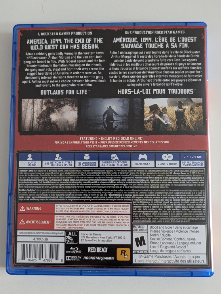 Red Dead Redemption 2 (PS4) - photo 4