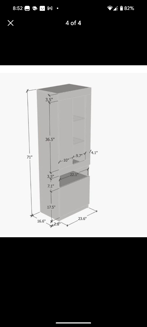 Modern Media Bookcase. - photo 3