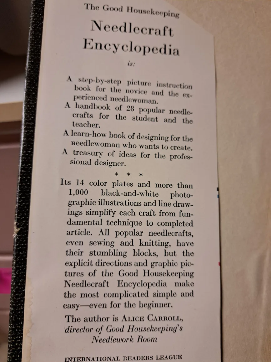 Good Housekeeping Needlecraft Encyclopedia image indicator(3)