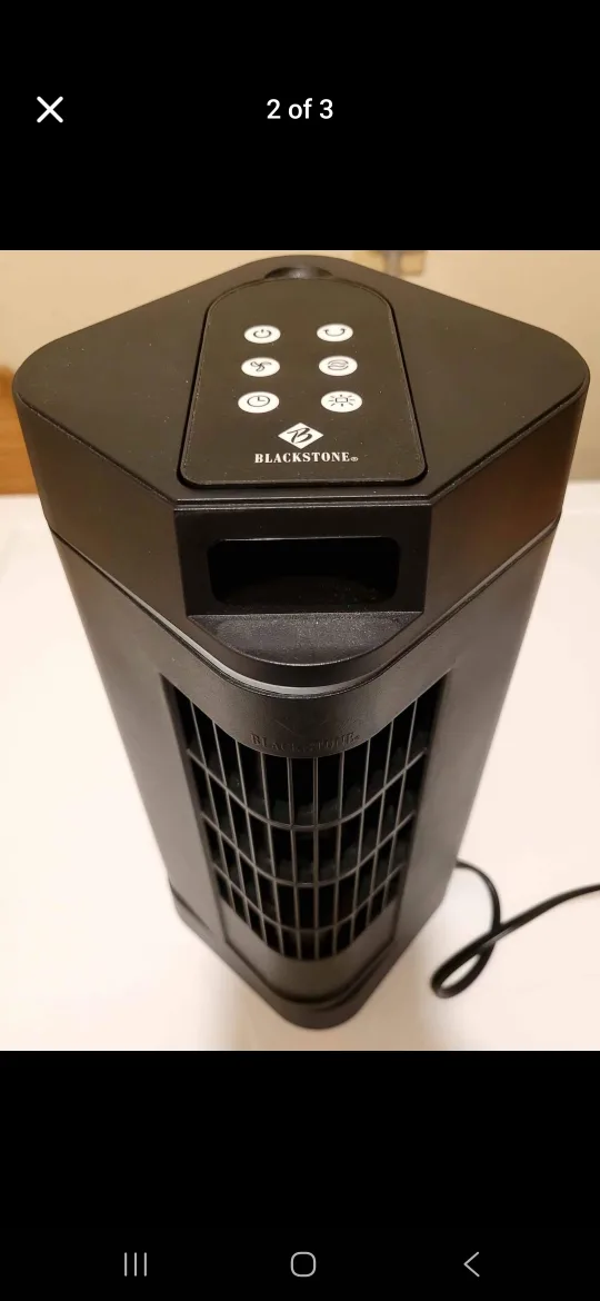 Blackstone 2 Tower Fans with remote - NEW thumbnail