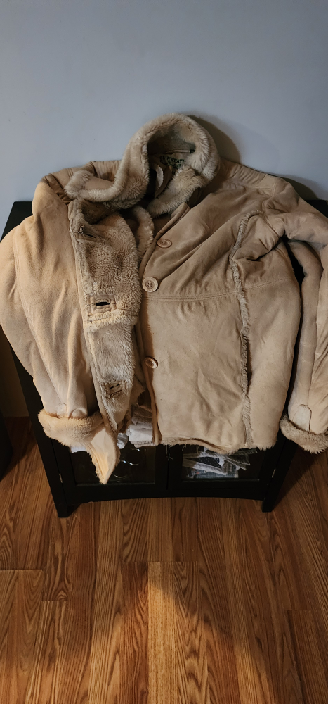 Faux Suede Jacket