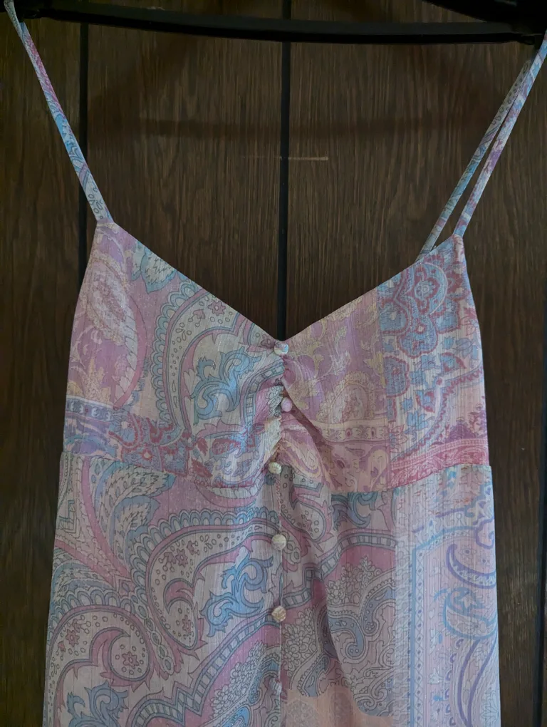 Zara Paisley Print Maxi Dress - Size M image indicator(3)