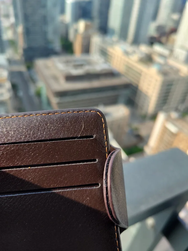 One Piece Brown Leather Wallet✨ image indicator(9)