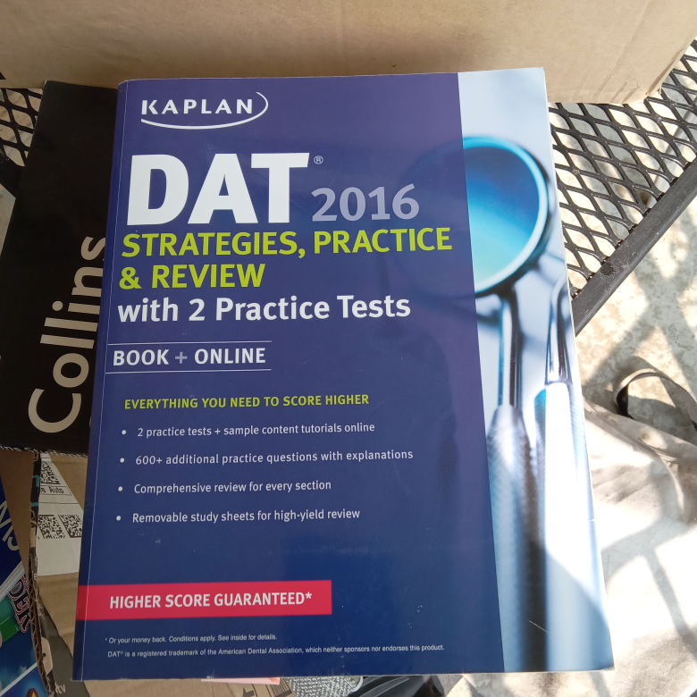 DAT Test Study Books - Organic Chemistry, Biology etc - photo 4