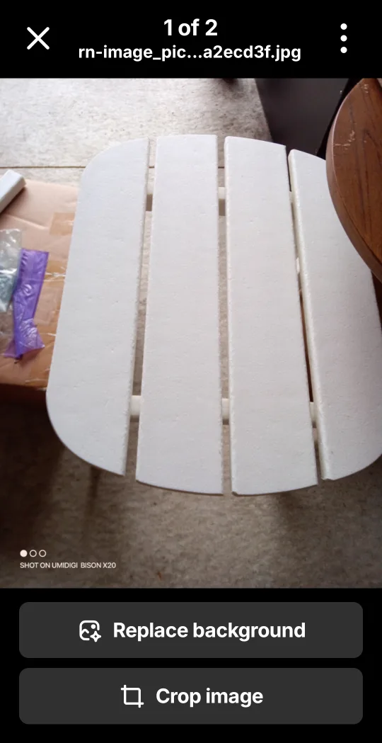 🥕new White Outdoor Side Table image indicator(2)