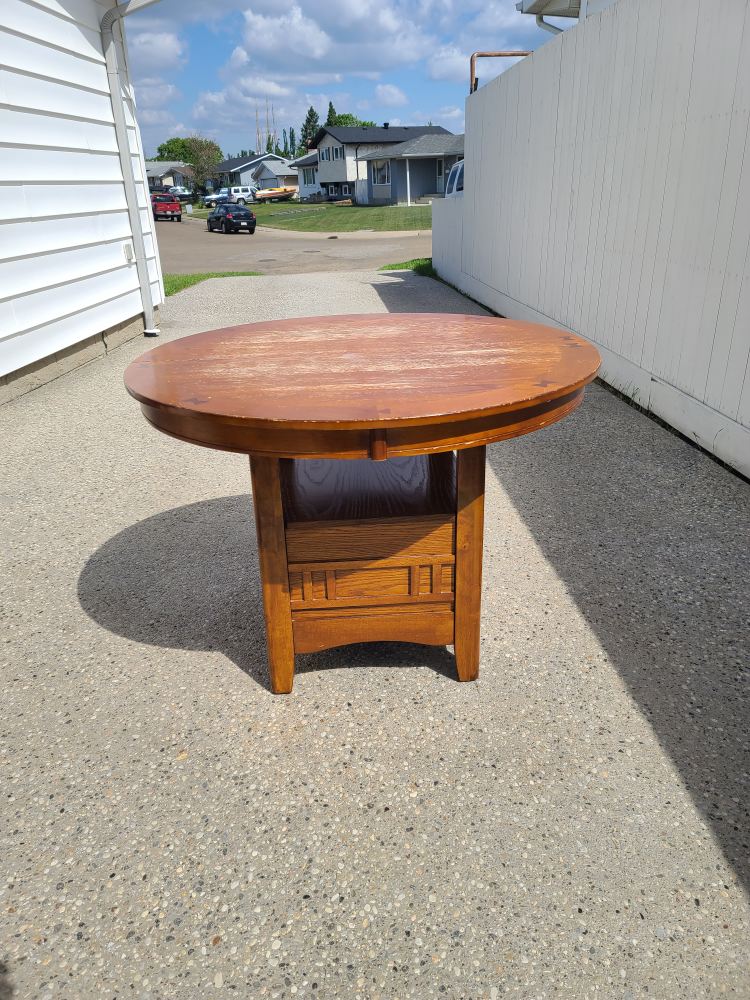 Free Dining set with chairs and table