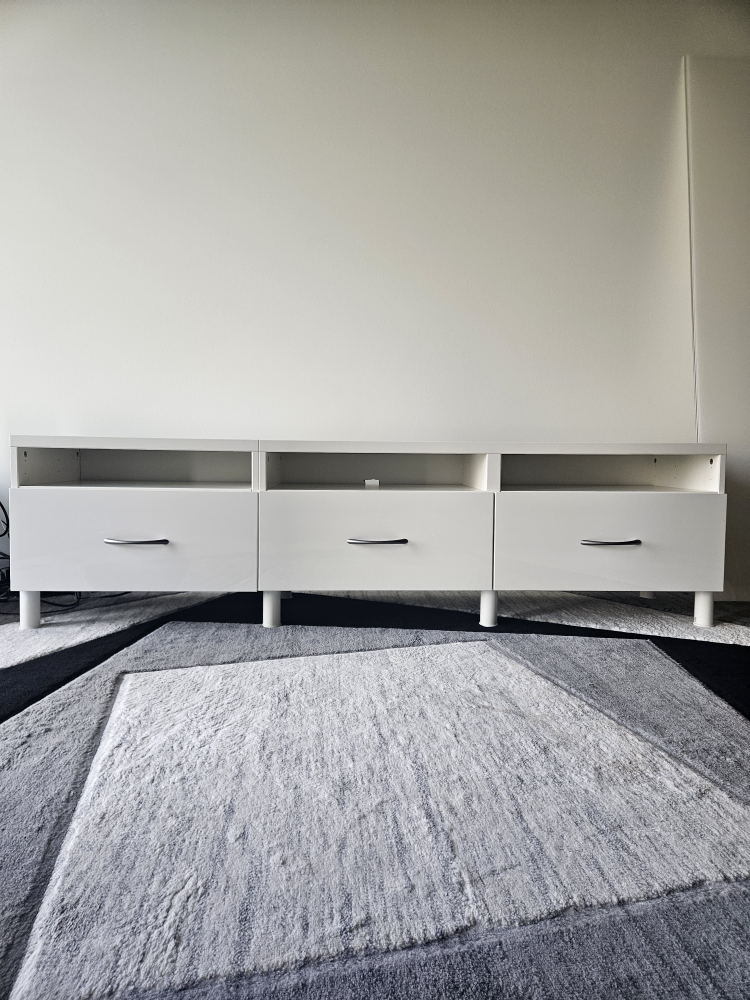 Ikea White TV Stand - photo 2