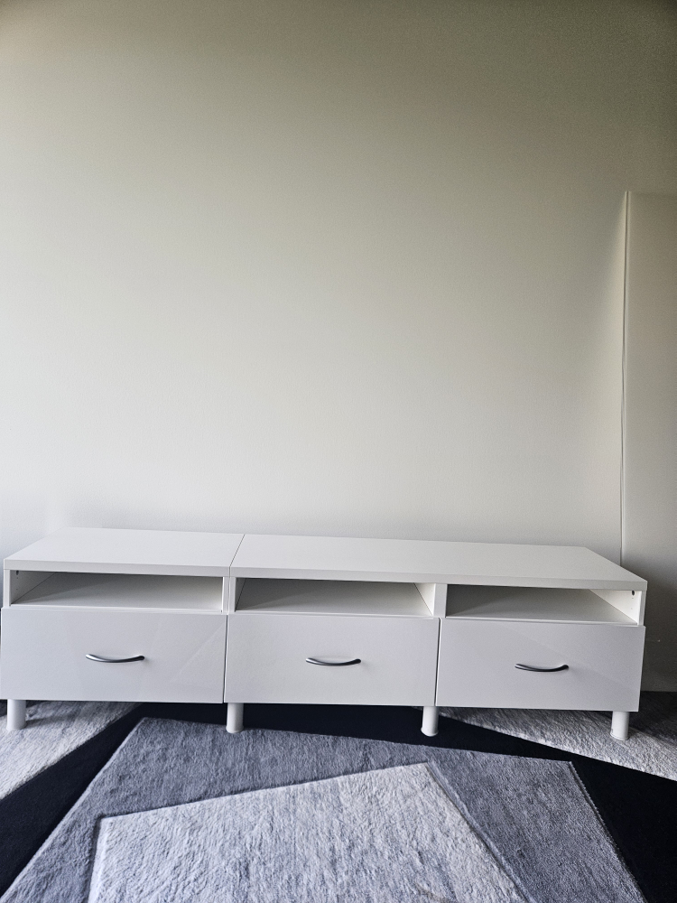 Ikea White TV Stand - photo 3