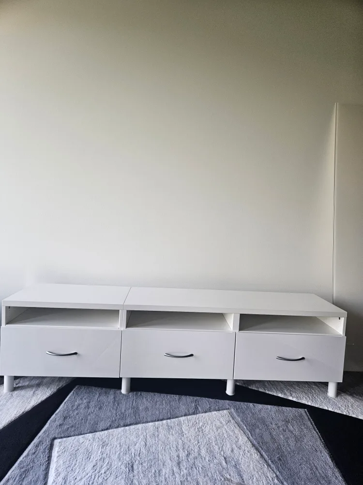 Ikea White TV Stand image indicator(3)