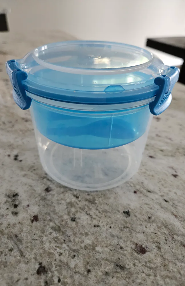 Locking Food Storage Container with Spoon thumbnail