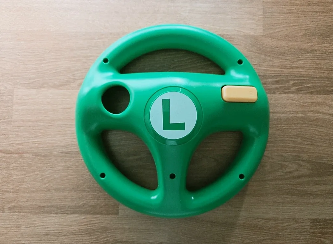 MARIO KART 8 STEERING WHEEL Luigi image indicator(8)
