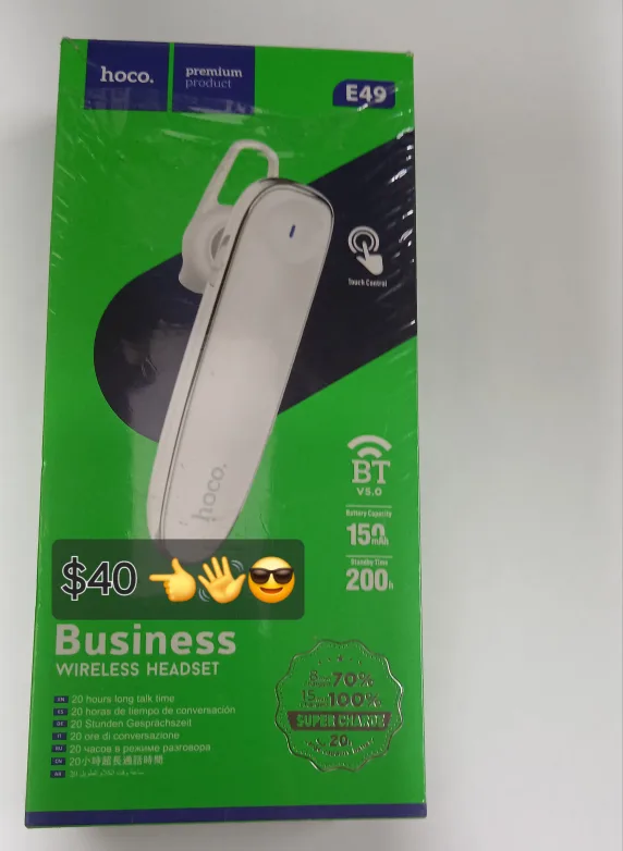 Hoco E49 Business Wireless Headset thumbnail