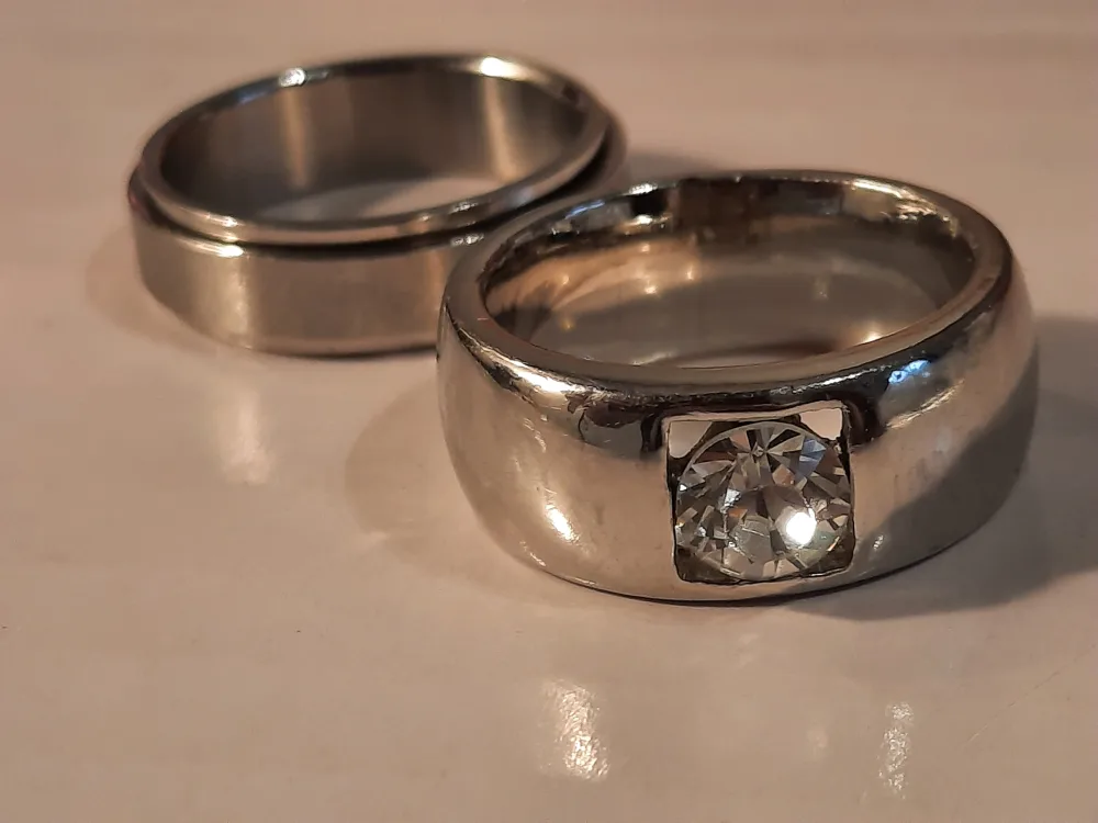 Pair of Rings stainless steal image indicator(2)