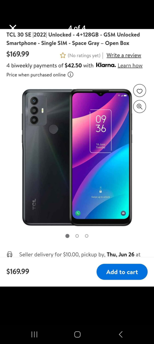 TCL 30 SE Gray Smartphone - 128GB - photo 2