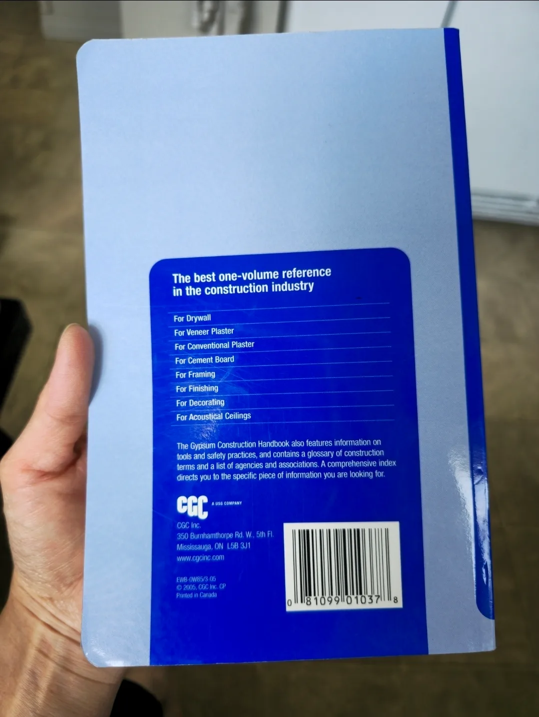 Brand New The Gypsum Construction  Centennial Edition $25 Firm image indicator(3)