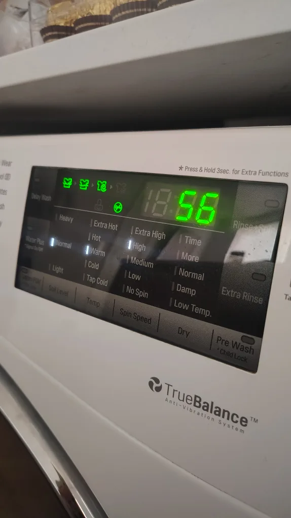 LG Front Load Washing Machine image indicator(4)