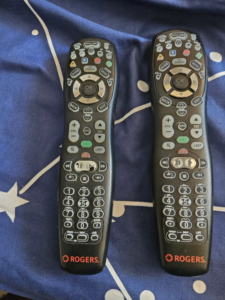 Rogers TV Remotes (2) thumbnail