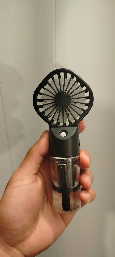 Portable Mini Fan with Mist Sprayer thumbnail