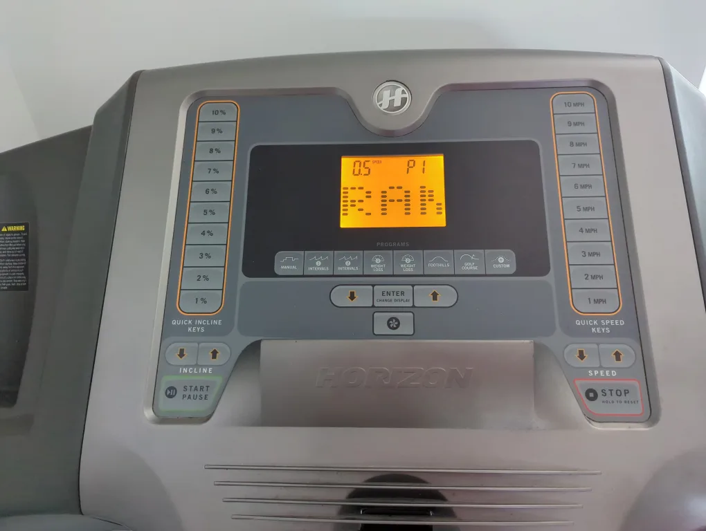 Horizon CT7.1 Treadmill image indicator(3)